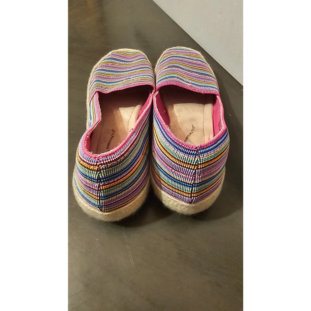 Mia Amore size 10 colorful slip on‎ shoes